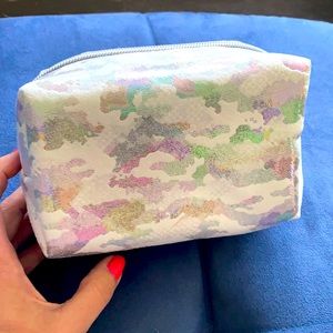 Cosmetics bag. Small. Fun colors. NWOT.